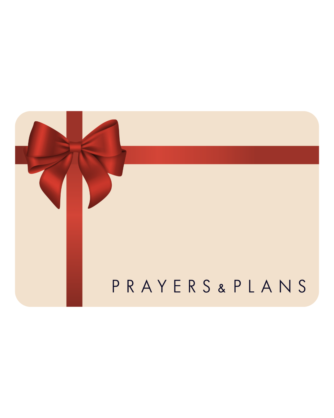 Prayers and Plans Gift Card